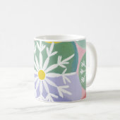 Mug Constellations des flocs de neige (Devant droit)
