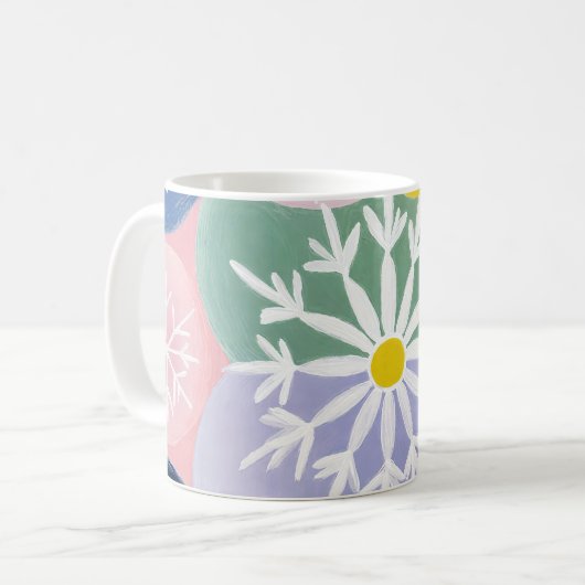 Mug Constellations des flocs de neige (Devant gauche)