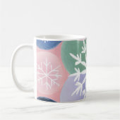 Mug Constellations des flocs de neige (Gauche)