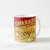 Mug Constitution américaine Kavanaugh des USA de (Devant droit)