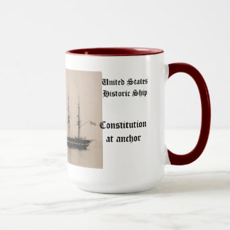 Mug Constitution au bateau historique des Etats-Unis
