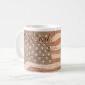 Mug Constitution et drapeau américain Patriotique (Devant gauche)