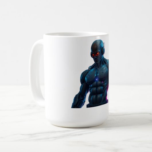 Mug Constructeur de corps de robot (Devant gauche)