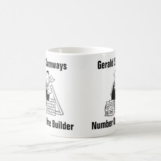 Mug Constructeurs de pâte à modeler pour ajouter un no (Centre)
