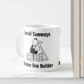 Mug Constructeurs de pâte à modeler pour ajouter un no