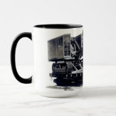 Mug Construction de la grue du Nord-Ouest à bord d'un  (Gauche)