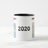 Mug Construction de mécanique quantique colorée (Centre)
