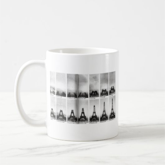 Mug Construction de Tour Eiffel (Gauche)