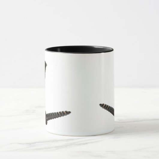 Mug Construction du bâtiment de vis noir autobloquant (Centre)