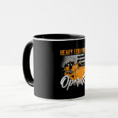 Mug Construction d'un opérateur d'équipement lourd Bul (Devant gauche)