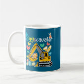 Mug Construction Excavator Easter Day Egg Hunt For Boy (Gauche)