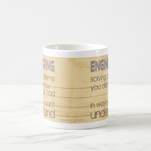 Mug Construction résolvant des problèmes (Centre)