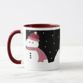 Mug Construction vous-même un bonhomme de neige (Gauche)