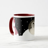 Mug Construction vous-même un bonhomme de neige (Devant gauche)