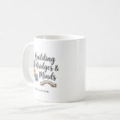 Mug Construire des ponts et des esprits Inspirational (Devant gauche)