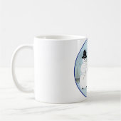 Mug Construire un bonhomme de neige (Gauche)