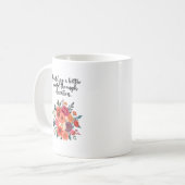 Mug Construire un monde meilleur grâce à l'éducation (Devant gauche)