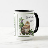 Mug Construire une vie dont vous n'avez pas besoin de (Devant droit)