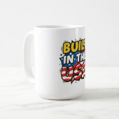 Mug Construit aux Etats-Unis (Devant gauche)
