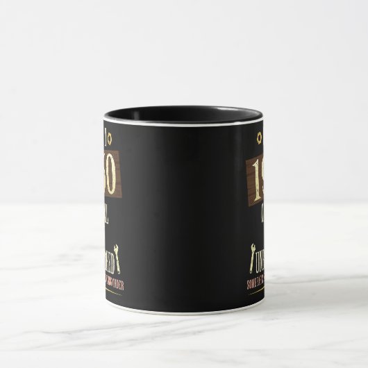 Mug Construit En 1950 Original Et Non Restauré (Centre)