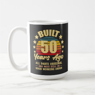 Mug Construit il y a 50 ans Toutes les pièces d'origin