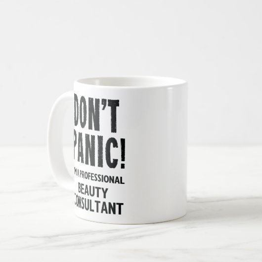 Mug Consultant en beauté (Devant gauche)