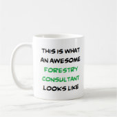 Mug consultant forestier, génial (Gauche)