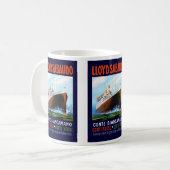 Mug ~ Conte Biancamano de Lloyd Sabaudo (Devant gauche)