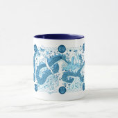 Mug Conte céleste de dragon (Centre)
