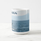 Mug Conte de baleines à bosse Pittoresque Alaska Coffe (Centre)