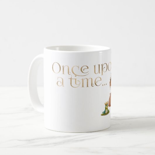 Mug Conte de fée classique pour enfants Princesse et g (Devant gauche)