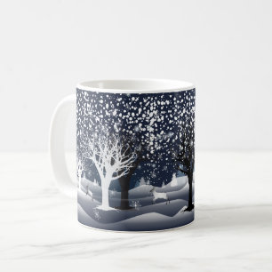 Mug Conte de fées de Noël. Forêt Imaginaire