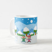 Mug Conte de fées enneigé (Devant gauche)