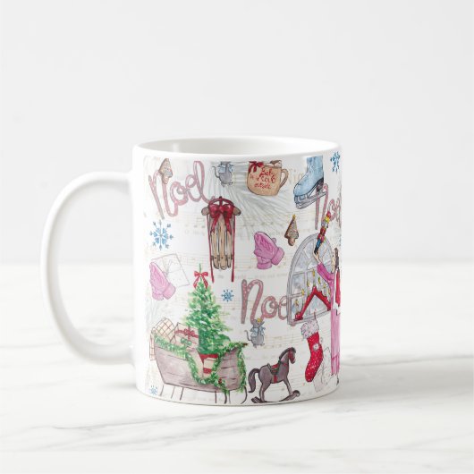 Mug Conte fée de Noël (Gauche)