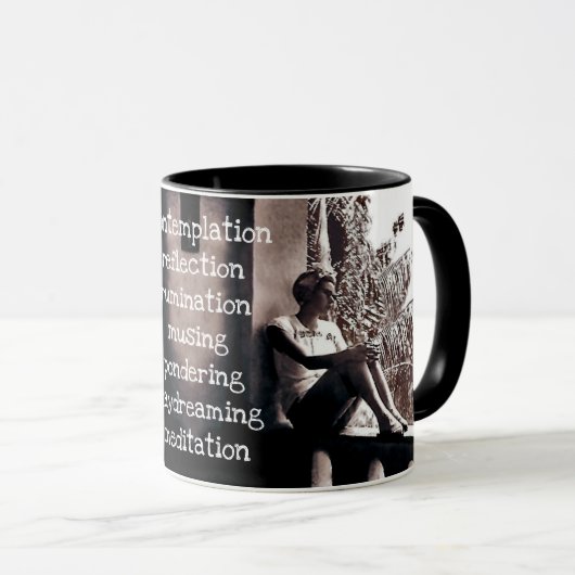 Mug Contemplation (Devant droit)