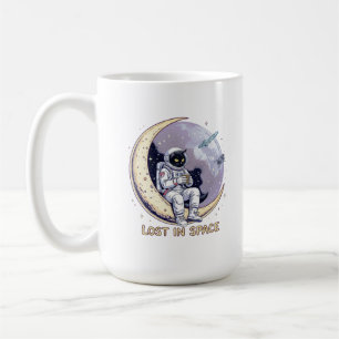 Mug Contemplation cosmique du chat