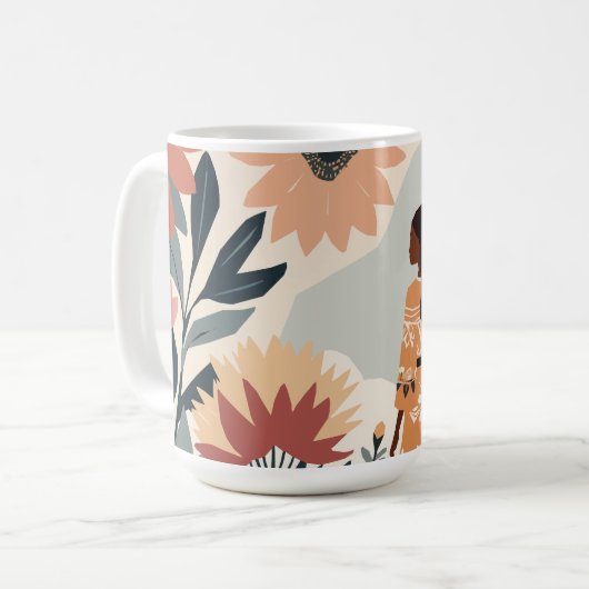 Mug Contemplation du jardin (Devant gauche)