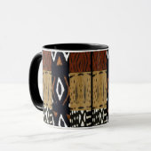 Mug Contemporain Abstrait African Design (Devant gauche)