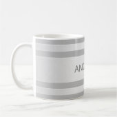 Mug Contemporain Faux Argent Ombre Gris (Gauche)