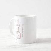 Mug Contemporary Arabic Calligraphy Ramadan Greeting – (Devant gauche)