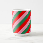 Mug Contemporary Christmas Candy Stripes  (Centre)