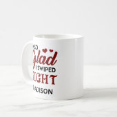 Mug Content que j'aie rasé la Saint Valentin (Devant gauche)