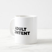 Mug Contenu adulte (Devant gauche)