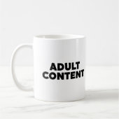 Mug Contenu adulte (Gauche)