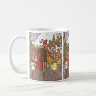 Mug Contes de fées vintage Le joueur de flûte de Hamel