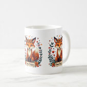 Mug Contes de Renard Boho Faune Animale (Devant droit)