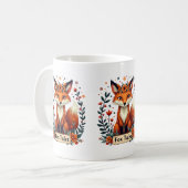 Mug Contes de Renard Boho Faune Animale (Devant gauche)