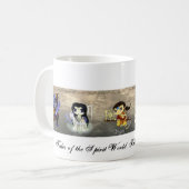 Mug Contes du monde d'esprit : Caractères de Chibi (Devant gauche)