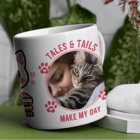 Mug Contes Et Sentiers Font Ma Journée - Chat Chien Li