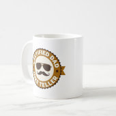 Mug Conteur de blagues de papa certifié Funny Fête des (Devant gauche)